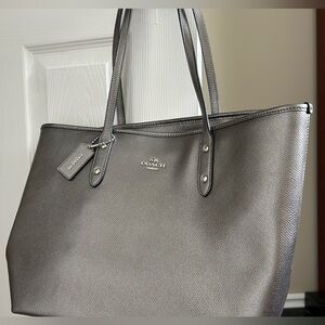 Silver Coach purse